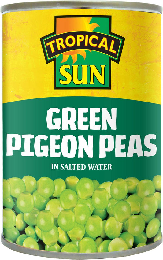 Tropical Sun Green Pigeon Beans 425g