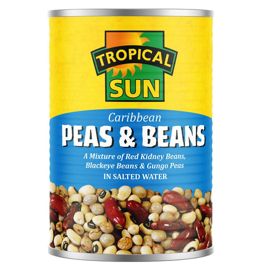 Tropical Sun Caribbean Peas & Beans 400G