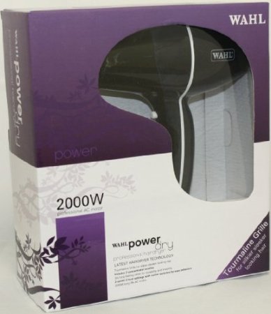 Wahl Powerdry Hairdryer Black . oos