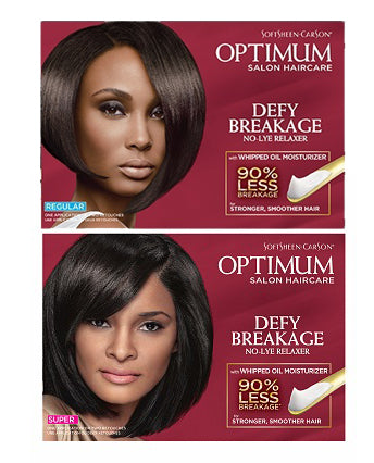 Optimum Salon Haircare Defy Breakage No-Lye Relaxer