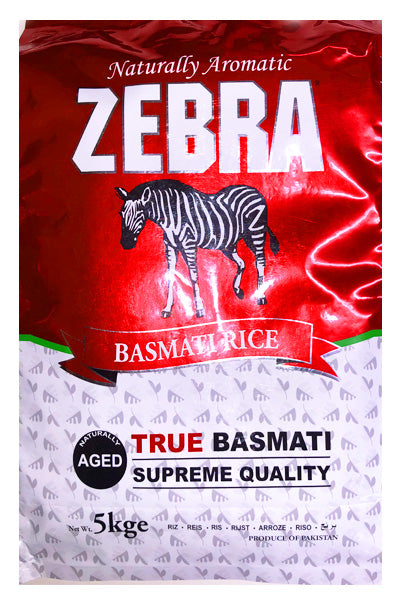Zebra Basmati Rice 5kg