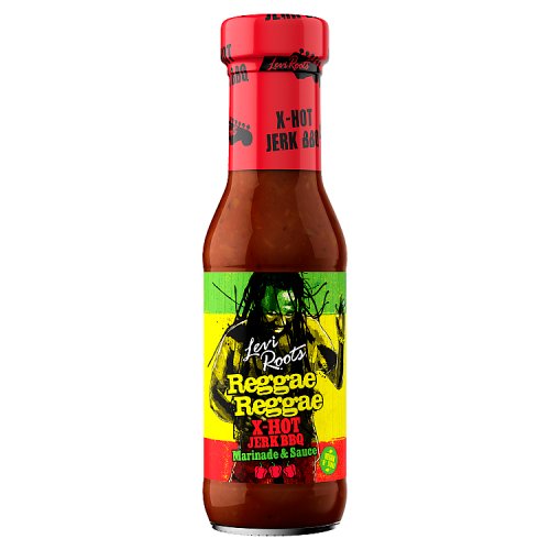 Levi Roots Reggae Reggae Marinade & Sauce X-hot Jerk Bbq 290g